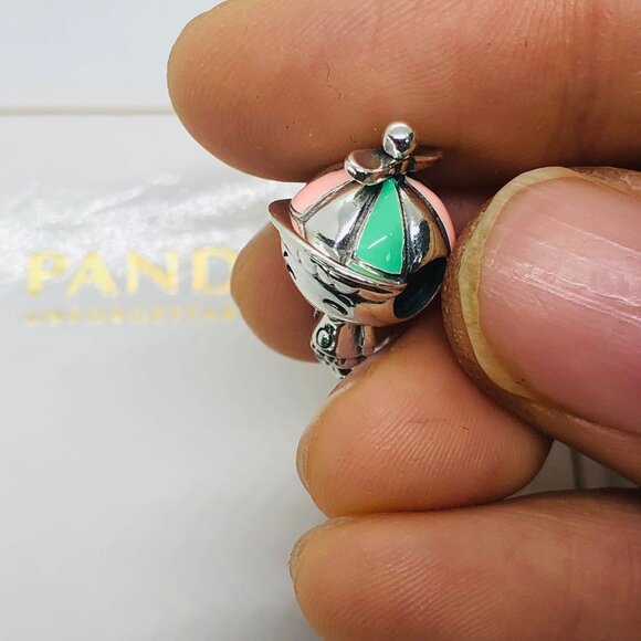 ✨🔥Pandora Little Boy Charm Family and Friends Multicolor crown O monogram Penda - Picture 6 of 7